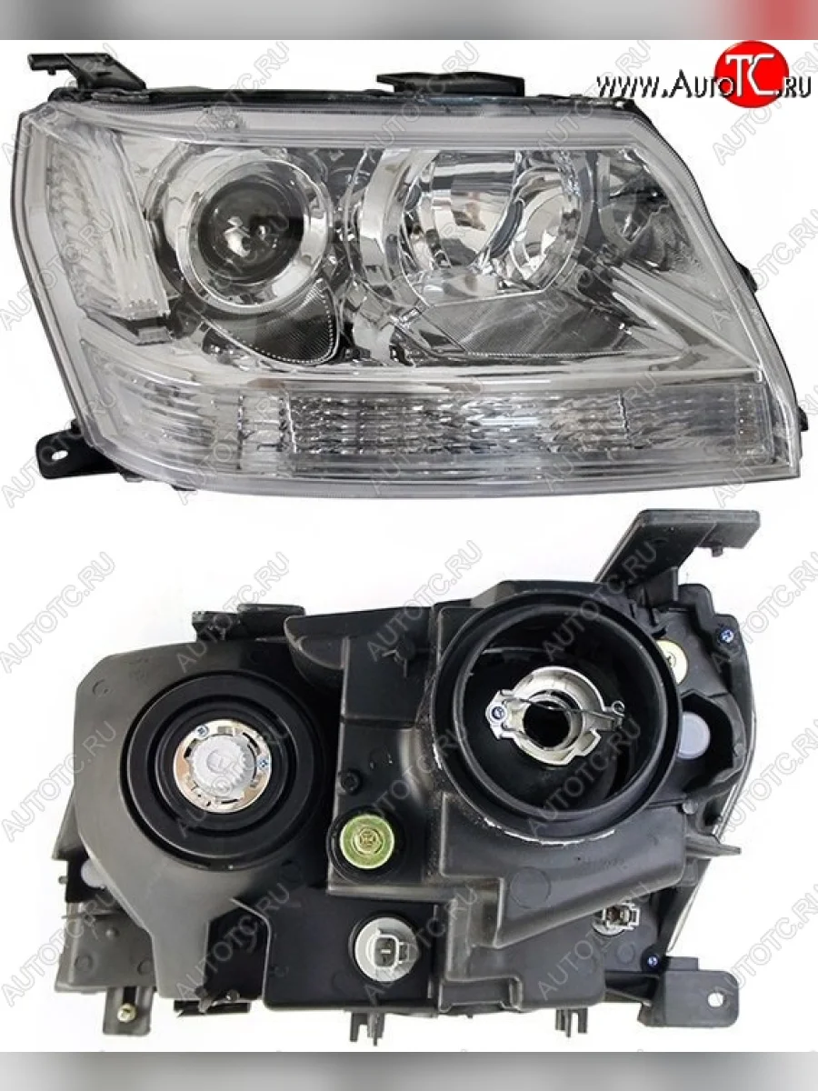 Правая фара SAT (под ксенон) Suzuki Escudo 3 дорестайлинг (2006-2008)  в Перми Пермском крае