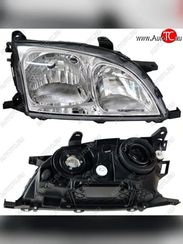 Правая фара SAT Toyota Caldina T210 дорестайлинг универсал (1997-1999)