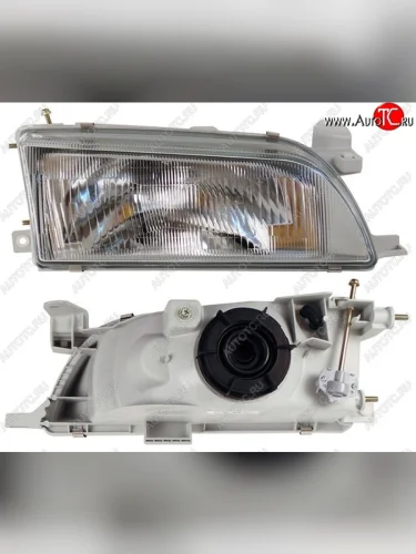 Правая фара SAT (стекло) Toyota Corolla E100 седан (1991-2002)