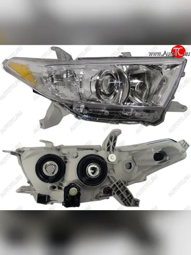 Правая фара SAT Toyota Highlander XU50 дорестайлинг (2013-2017)