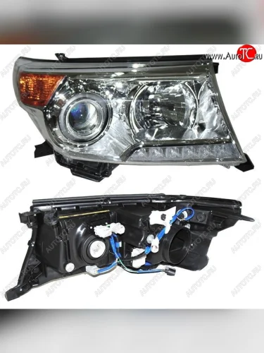 Правая фара SAT Toyota Land Cruiser 200 1-ый рестайлинг (2012-2015)