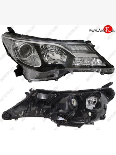 Правая фара SAT (под ксенон) Toyota RAV4 XA40 5 дв. дорестайлинг (2012-2015)