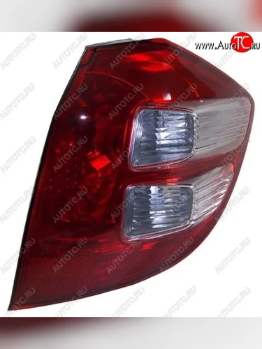 Правый фонарь задний SAT (красный) Honda Fit GE дорестайлинг (2007-2010)