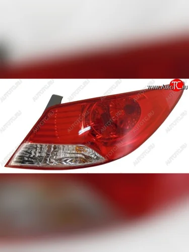 Правый задний фонарь SAT Hyundai Solaris RBr седан дорестайлинг (2010-2014)