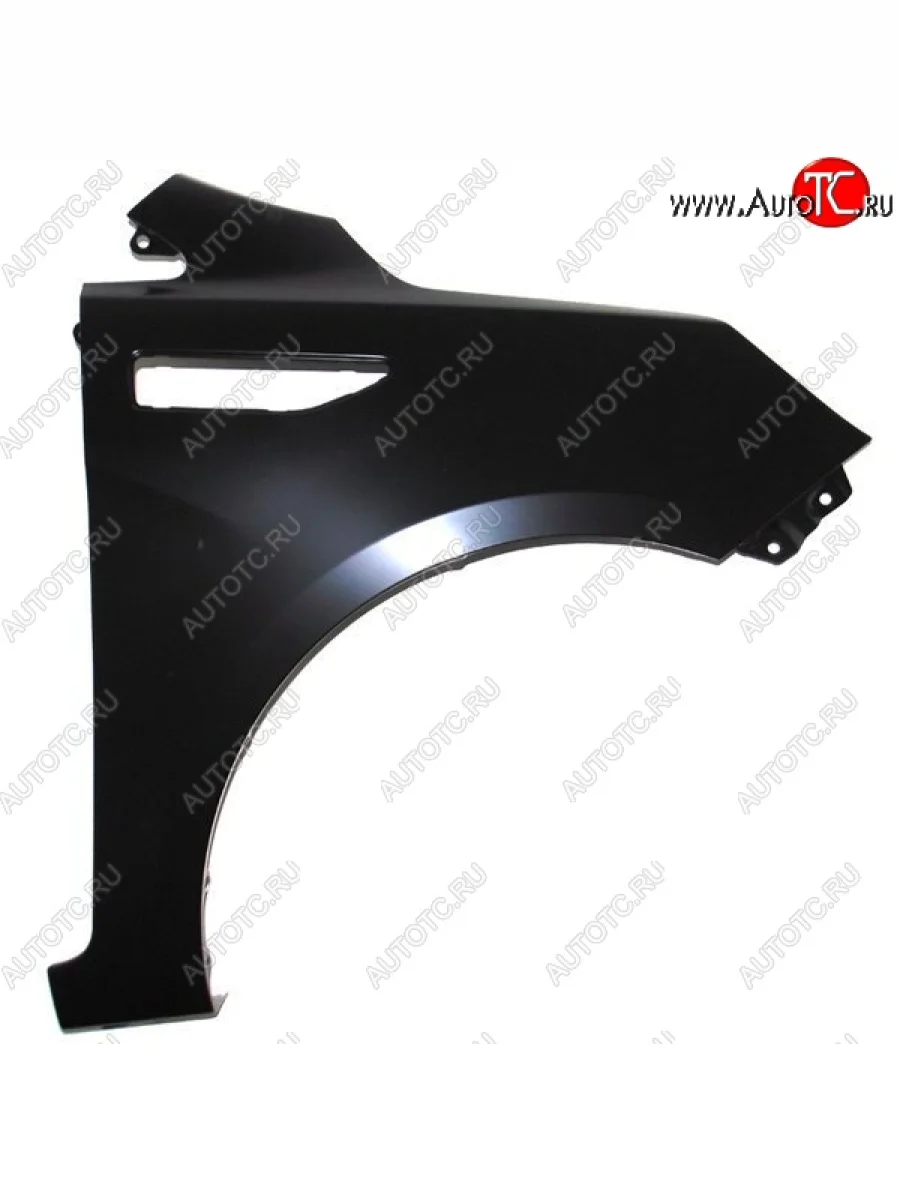 Правое переднее крыло SAT (пр-во Тайвань) KIA Rio 3 QB хэтчбек 5 дв. рестайлинг (2015-2017) (Неокрашенное)  в Самаре Самарской области