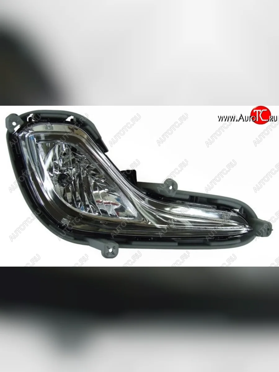 Правая противотуманная фара SAT Hyundai Solaris RBr седан дорестайлинг (2010-2014)  в Керчи Республика Крым