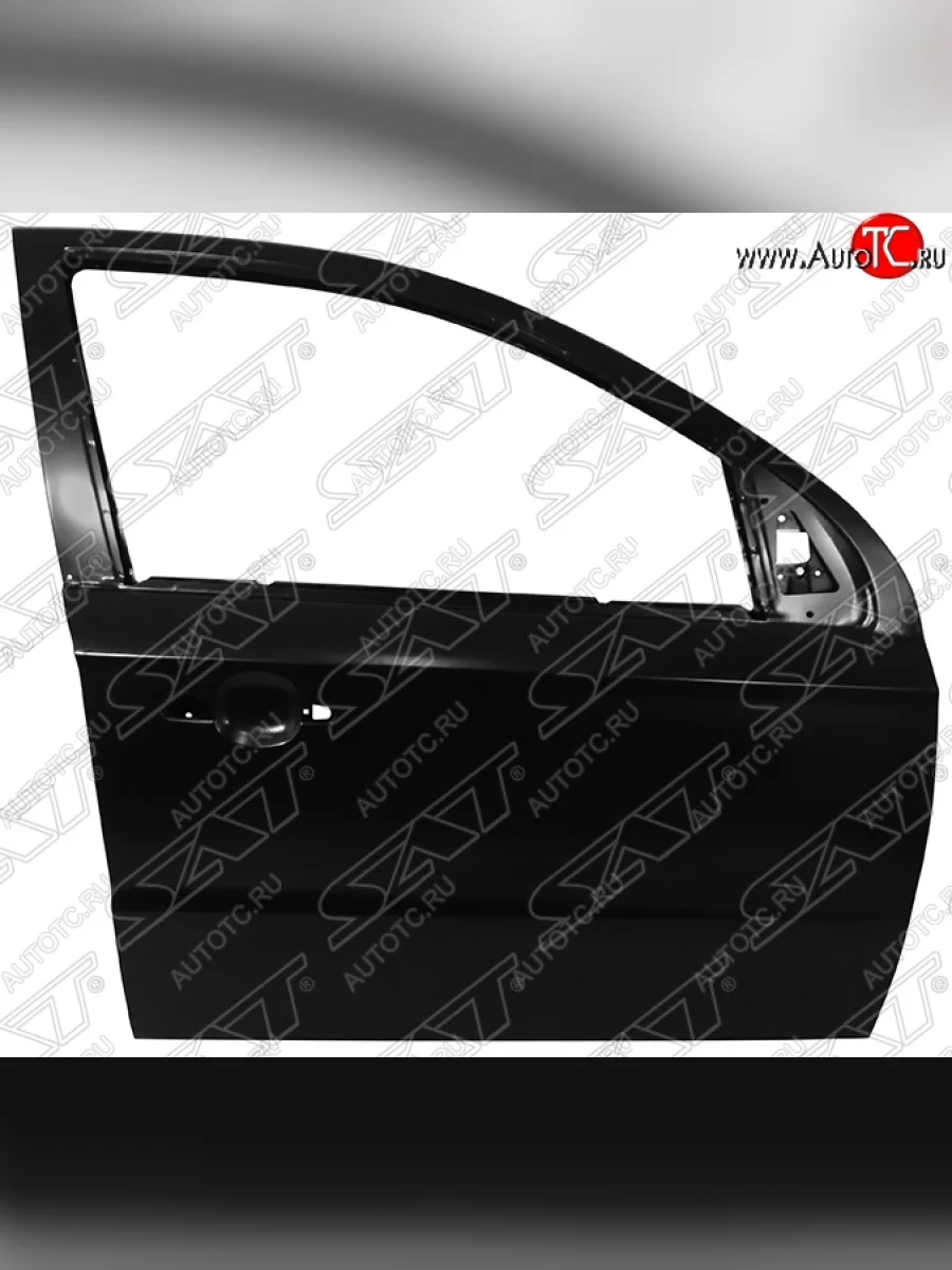 Правая дверь передняя SAT Chevrolet Aveo T250 седан рестайлинг (2006-2011) (Неокрашенная)  в Самаре Самарской области
