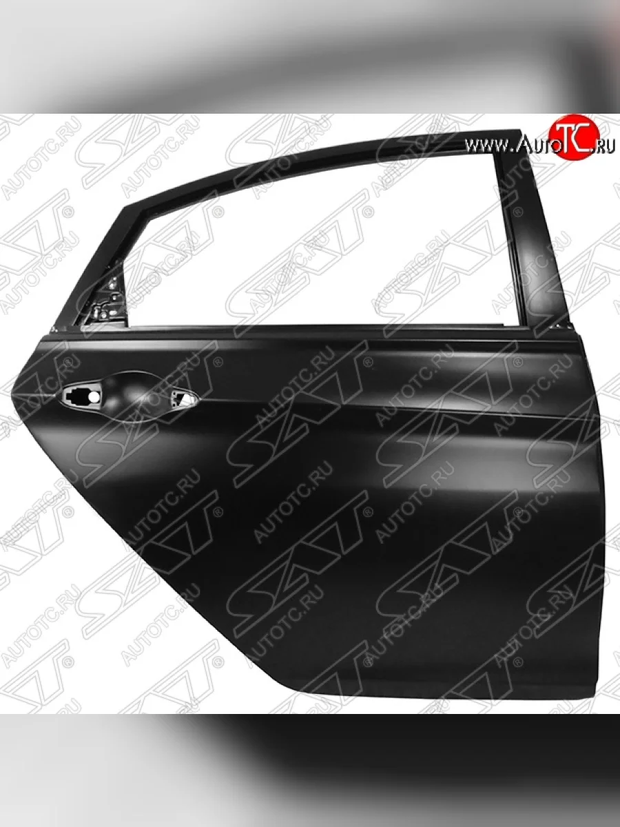 Правая дверь задняя SAT Hyundai Sonata YF (2009-2014) (Неокрашенная)  в Керчи Республика Крым