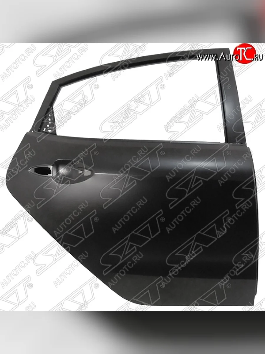 Правая дверь задняя SAT KIA Rio 3 QB рестайлинг седан (2015-2017) (Неокрашенная)  в Воронеже Воронежской области