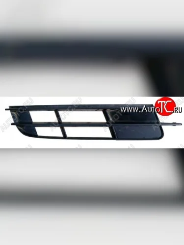 Правая вставка бокового воздухозаборника переднего бампера (дорестайлинг) SAT Audi Q7 4L дорестайлинг (2005-2009)