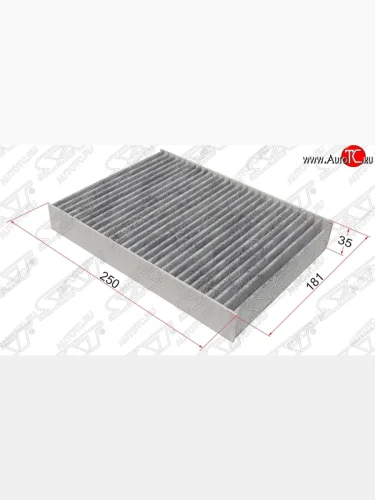 Фильтр салона SAT (Угольный) Nissan X-trail  3 T32 (2013-2022) дорестайлинг, рестайлинг