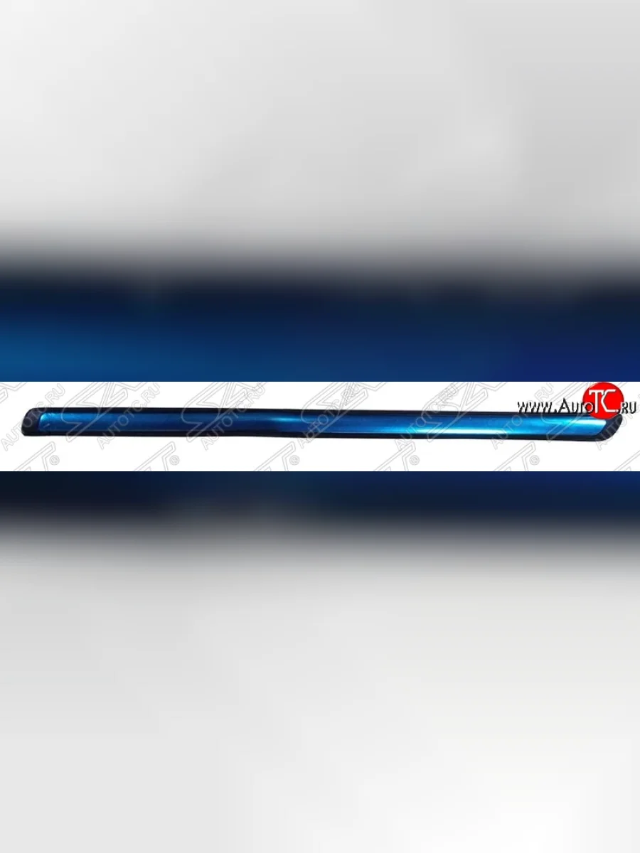 Левый молдинг на передний бампер SAT Hyundai Sonata EF рестайлинг ТагАЗ (2001-2013) (Неокрашенный)  в Керчи Республика Крым