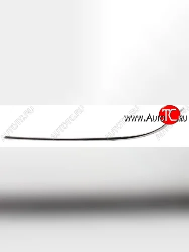 Левый молдинг на передний бампер SAT (хром) Mercedes-Benz E-Class  W212 (2009-2012) дорестайлинг седан