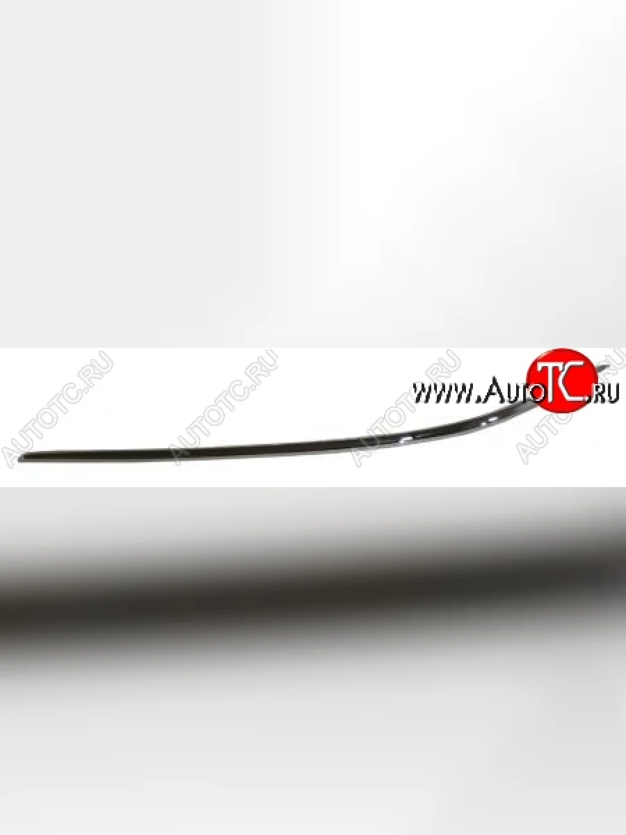 Левый молдинг на передний бампер (до рестайлинг) SAT (хром)  Mercedes-Benz S class (1998-2005) W220 (Неокрашенный)  в Самаре Самарской области