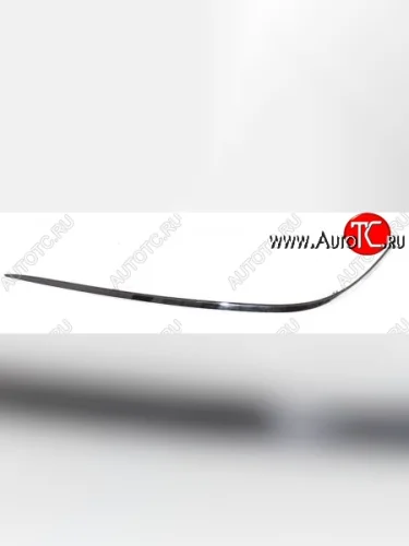 Левый молдинг на передний бампер SAT (хром) Mercedes-Benz S class  W220 (1998-2005)