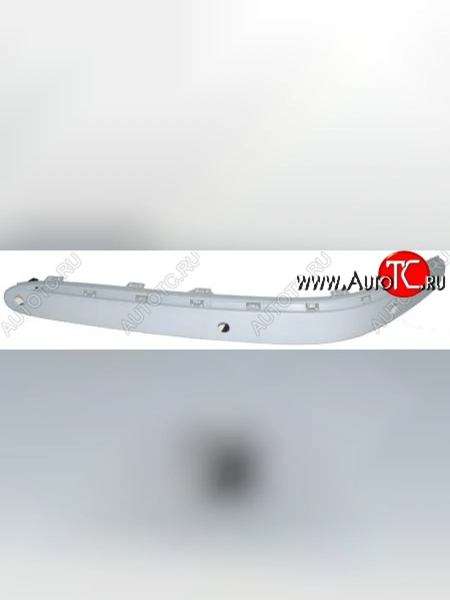 Левый молдинг на передний бампер (под сонары) (рестайлинг) SAT Mercedes-Benz S class W220 (1998-2005) (Неокрашенный)  в Самаре Самарской области