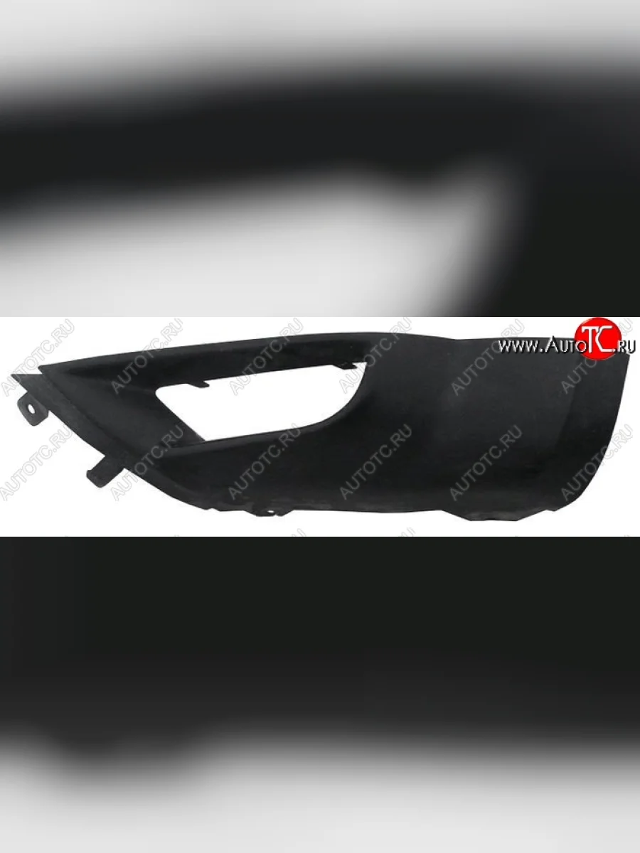 Левая накладка на передний бампер SAT Mitsubishi Outlander XL (CW)  дорестайлинг (2005-2009) (Неокрашенная)  в Перми Пермском крае