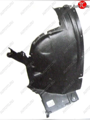 Правый подкрылок передний SAT (задняя часть, пр-во Тайвань) BMW X6 E71 рестайлинг (2012-2014)