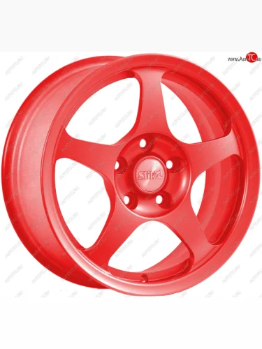 Кованый диск Slik classik R16x6.5 (RAL 3026 ярко алый) 6.5x16 (Цвет: RAL 3026 ярко алый) 