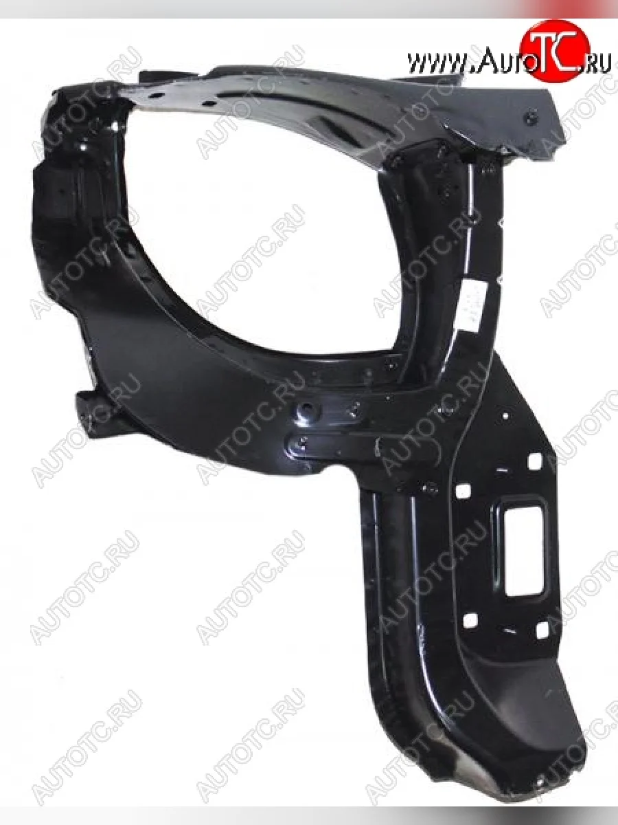 Правая рамка радиатора SAT (телевизор, пр-во Тайвань) Mercedes-Benz ML class W164 дорестайлинг (2005-2008) (Неокрашенная)  в Керчи Республика Крым