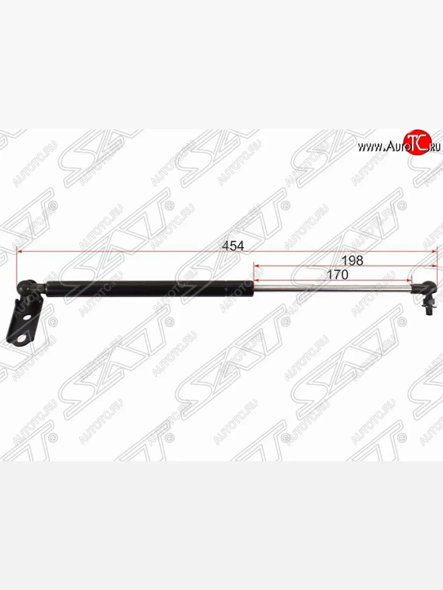Правый упор капота SAT (газовый) Lexus RX300 XU10 дорестайлинг (1995-2001)  в Перми Пермском крае