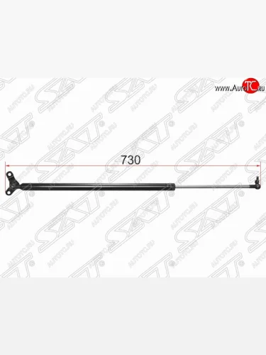 Правый упор крышки багажника SAT (газовый) Honda Stream 1 RN1,RN3  дорестайлинг (2000-2004)