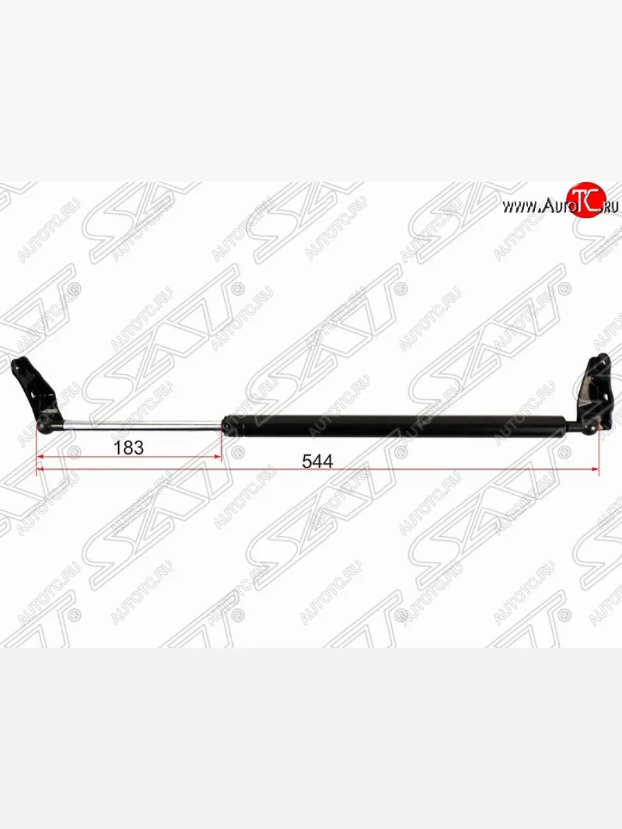 Правый газовый упор крышки багажника SAT Toyota Gaia XM10 рестайлинг (2001-2004)  в Самаре Самарской области