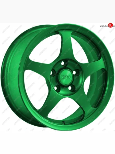 Кованый диск Slik classik R16x6.5 Зеленый (GREEN) 6.5x16 (Цвет: GREEN) 
