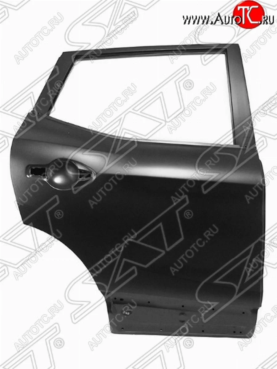 Правая дверь задняя SAT Nissan Qashqai 2 J11 рестайлинг (2017-2022) (Неокрашенная)  в Самаре Самарской области