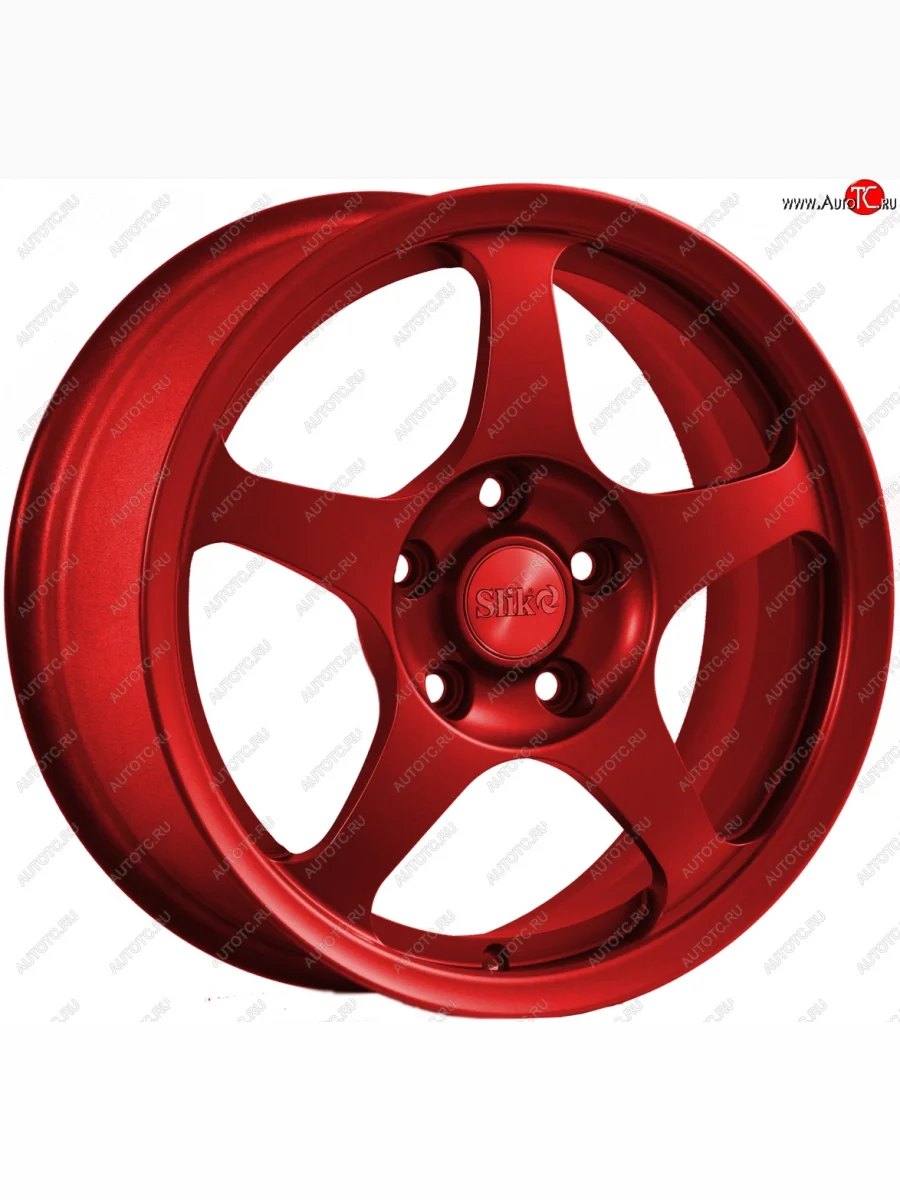 Кованый диск Slik classik R16x6.5 Красный (RED) 6.5x16   (Цвет: RED)  в Перми Пермском крае