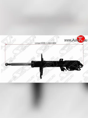 Правый амортизатор задний SAT (пружина бочка) Toyota Windom (2001-2006)