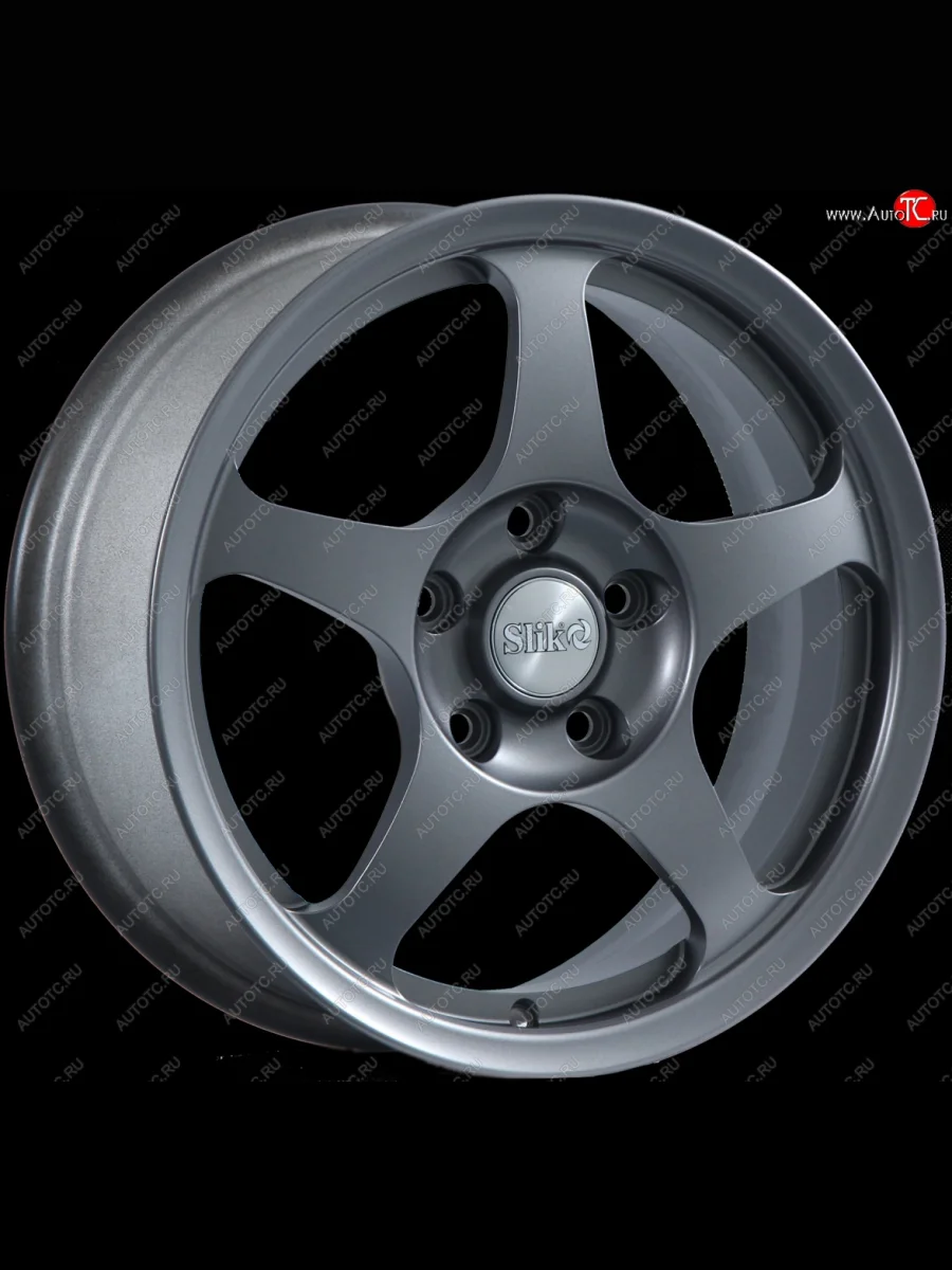 Кованый диск Slik classik R16x6.5 Матовый серый титан (TITAN) 6.5x16   (Цвет: TITAN)  в Перми Пермском крае