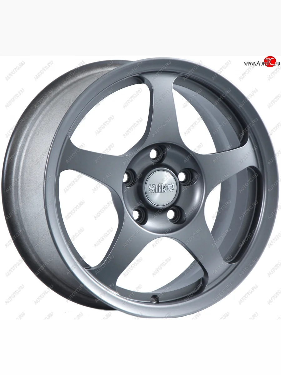 Кованый диск Slik classik R16x6.5 Серебристый тёмный (S25) 6.5x16   (Цвет: S25)  в Самаре Самарской области