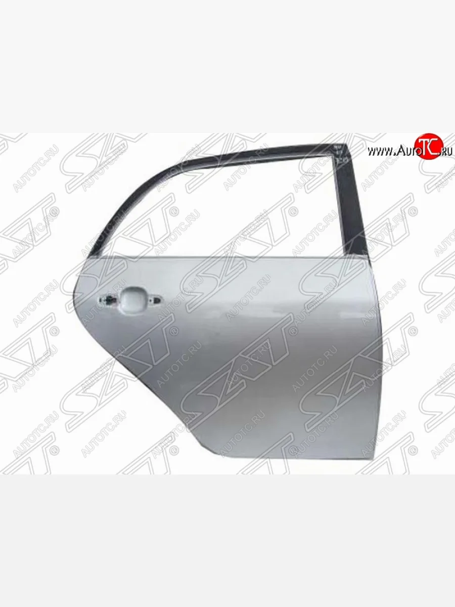 Правая дверь задняя SAT Toyota Corolla E150 седан дорестайлинг (2006-2010) (Неокрашенная)  в Самаре Самарской области