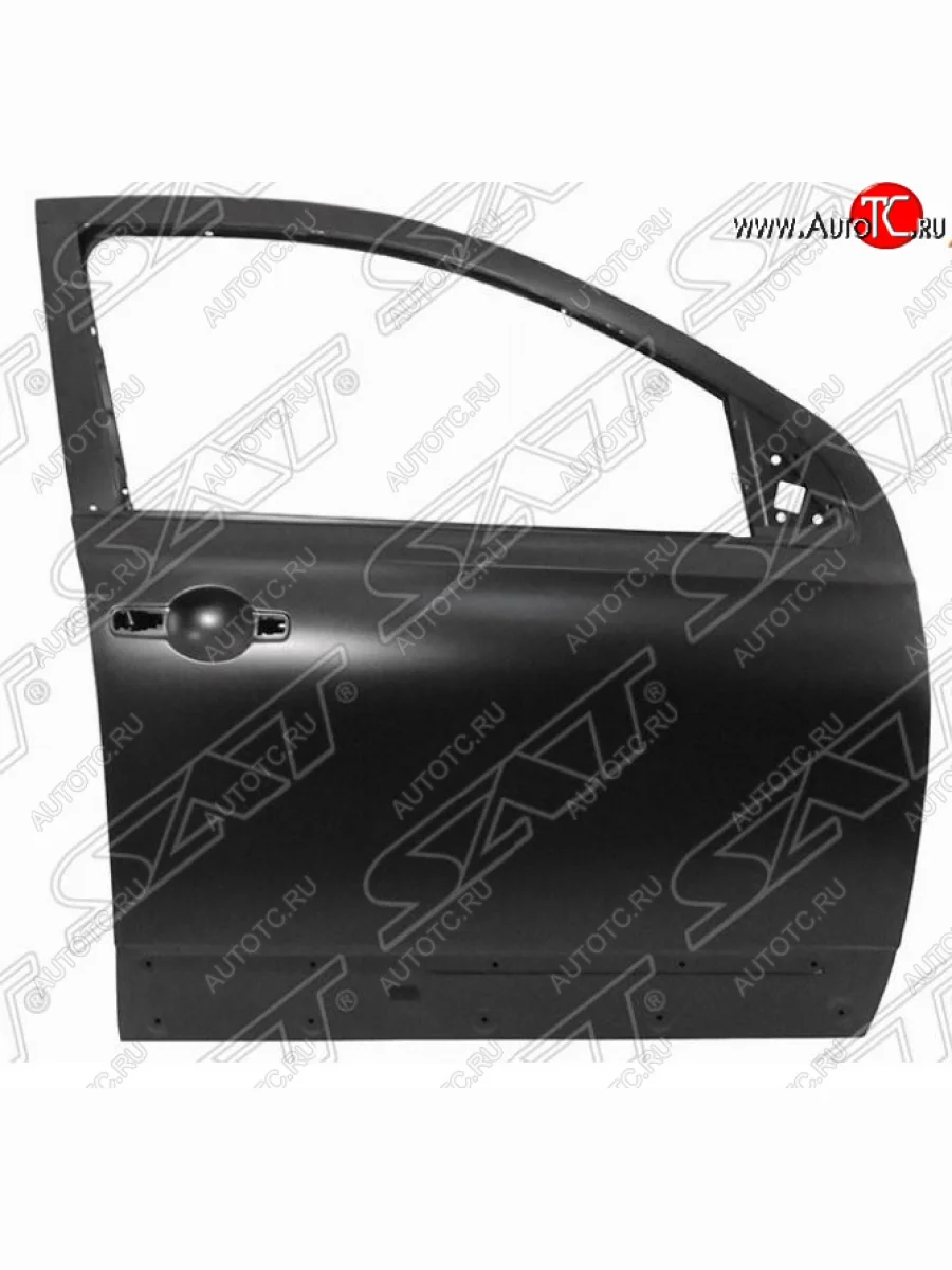 Правая дверь передняя SAT Nissan Qashqai 1 J10 рестайлинг (2010-2013) (Неокрашенная)  в Воронеже Воронежской области