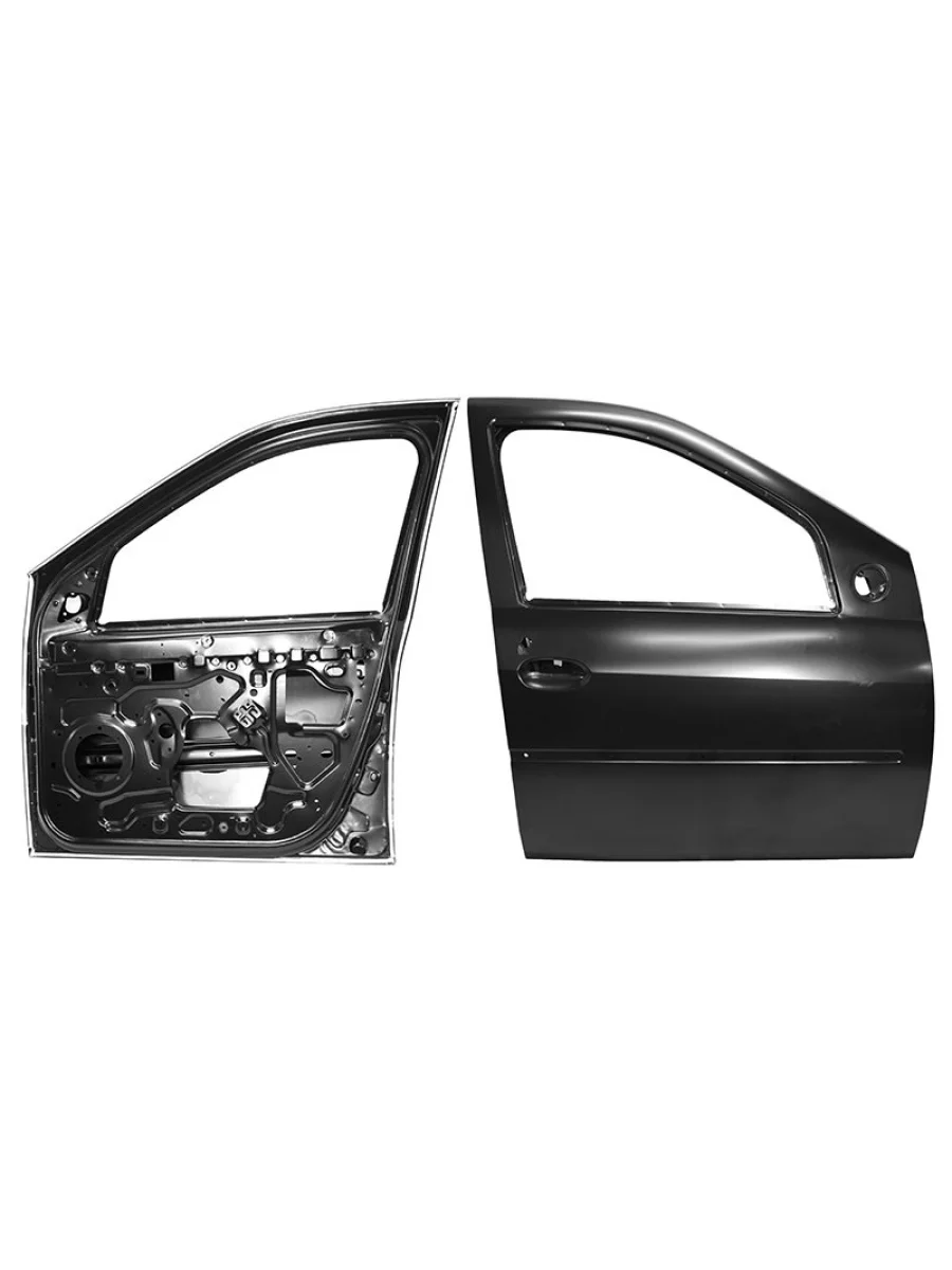 Правая дверь передняя SAT (под молдинг) Лада ВАЗ Ларгус рестайлинг R90 (2021-2025) (Неокрашенная)  в Керчи Республика Крым