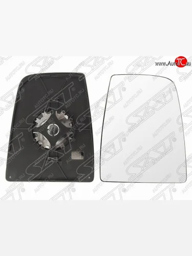 Правое зеркальный элемент зеркала заднего вида SAT (с подогревом) Ford Transit цельнометаллический фургон (2014-2022)