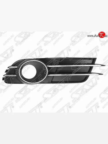 Правая рамка противотуманной фары SAT Audi A6 C7 дорестайлинг, седан (2010-2014)