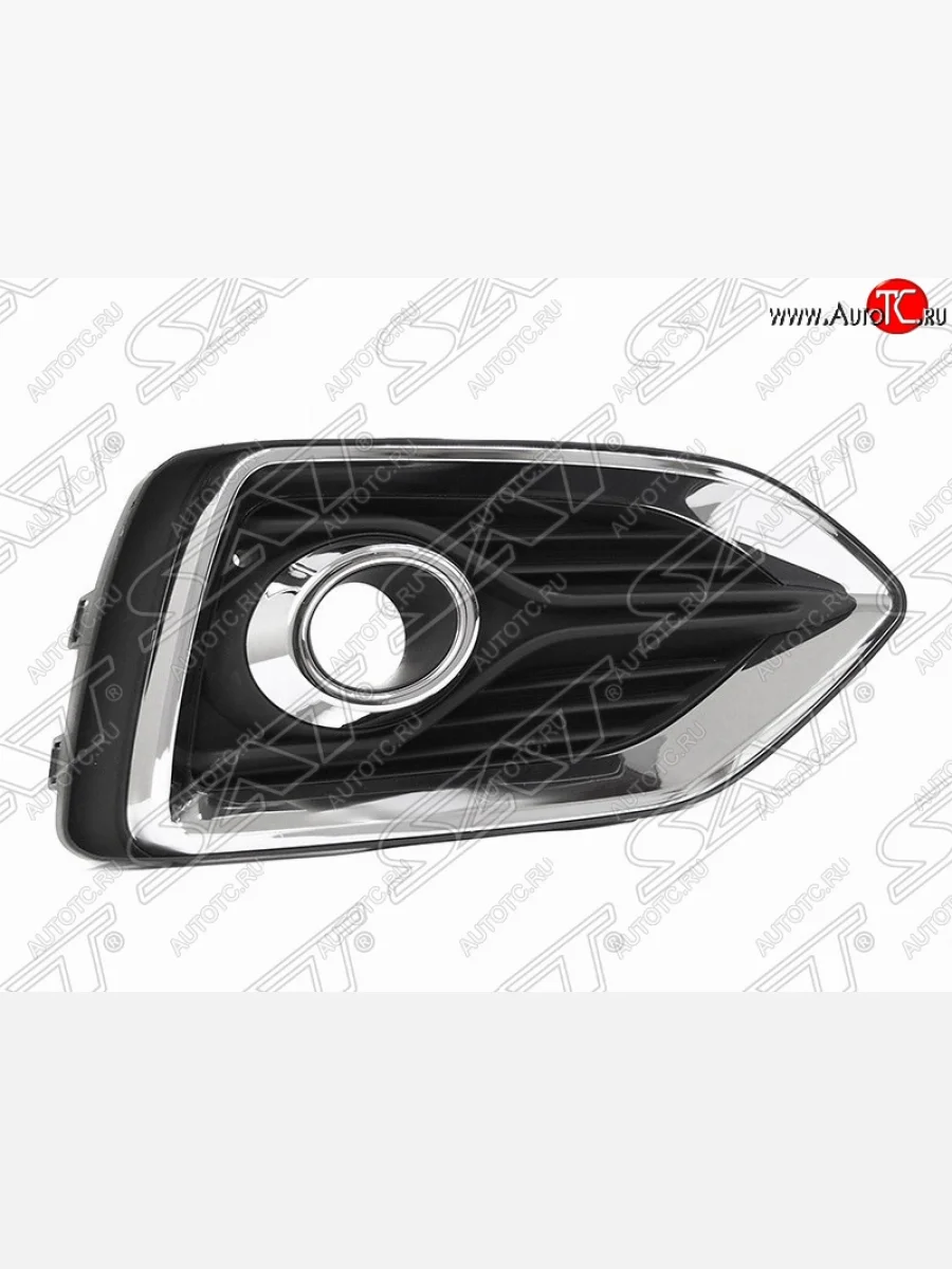 Оправа противотуманной фары SAT (правая, под линзу) Hyundai Solaris HCR седан дорестайлинг (2017-2020)  в Керчи Республика Крым