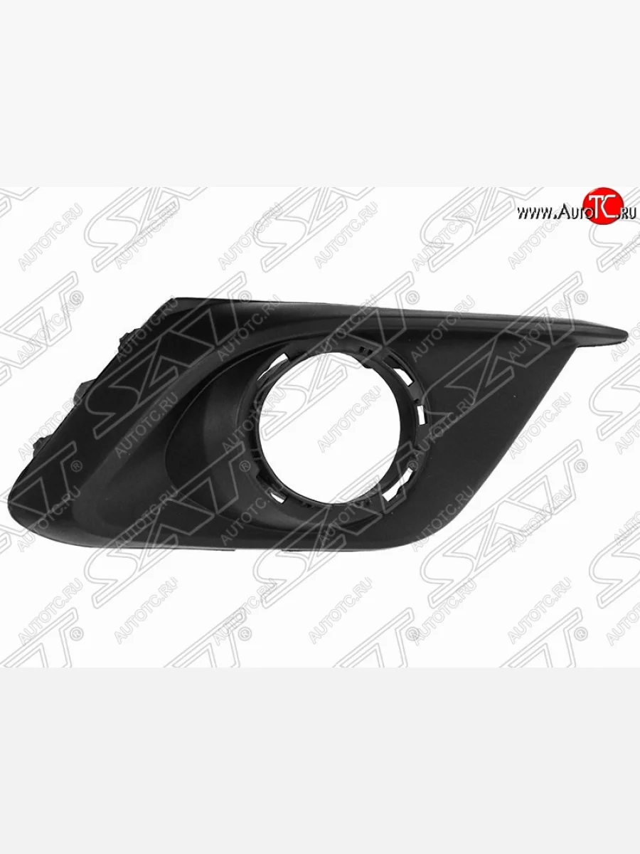 Правая оправа противотуманной фары SAT (под хром) Mazda 3/Axela BM дорестайлинг, хэтчбэк (2013-2016)  в Керчи Республика Крым