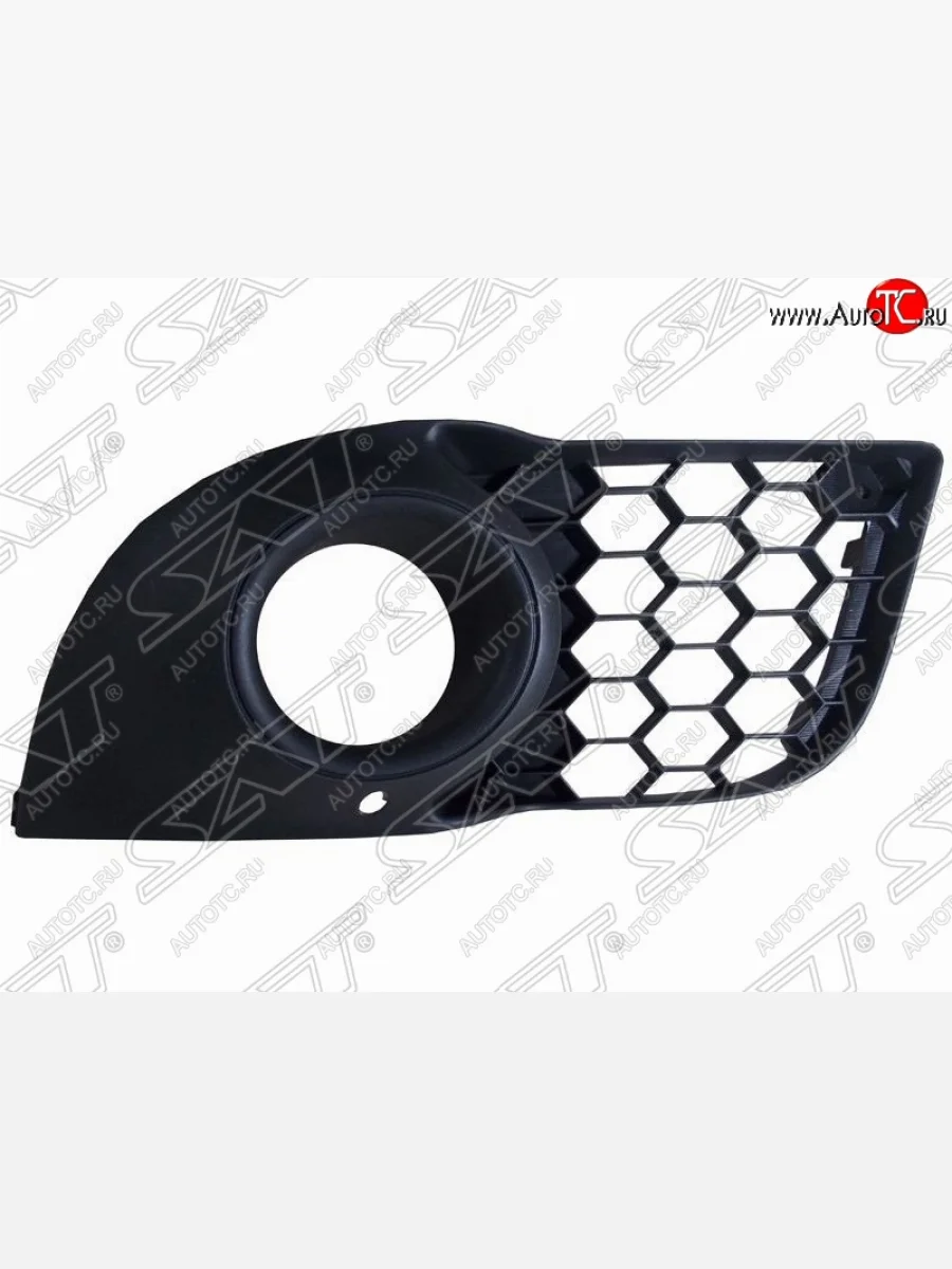 Правая рамка противотуманной фары SAT (в бампер ST-MBW5-000-A0) Mitsubishi Lancer 10 CY (2007-2017) седан дорестайлинг, хэтчбэк дорестайлинг, седан рестайлинг, хэтчбек 5 дв рестайлинг с доставкой в г. Кемерово