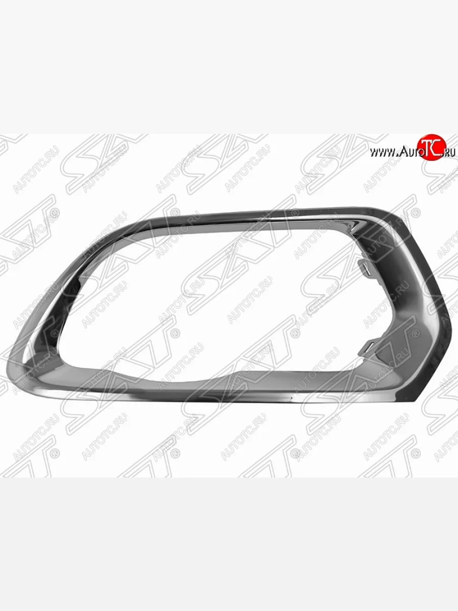 Правая рамка противотуманной фары SAT Renault Sandero (B8) (2014-2018) дорестайлинг с доставкой в г. Кемерово