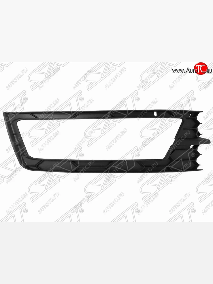 Правая рамка противотуманной фары SAT Skoda Rapid ( NH3, NH1) (2012-2017) дорестайлинг лифтбэк, хэтчбэк дорестайлинг с доставкой в г. Кемерово