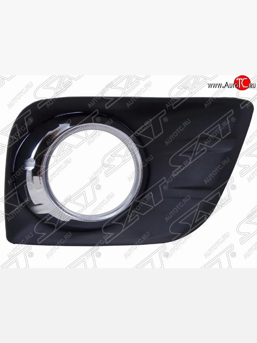 Правая рамка противотуманной фары SAT Toyota Land Cruiser Prado J150 (2009-2013) дорестайлинг с доставкой в г. Кемерово