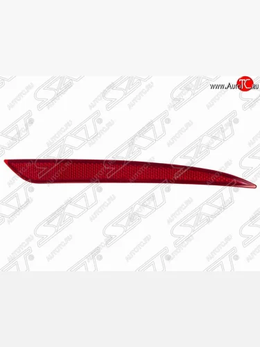 Правый катафот заднего бампера SAT Ford Mondeo MK5 CD391 дорестайлинг седан (2014-2018)