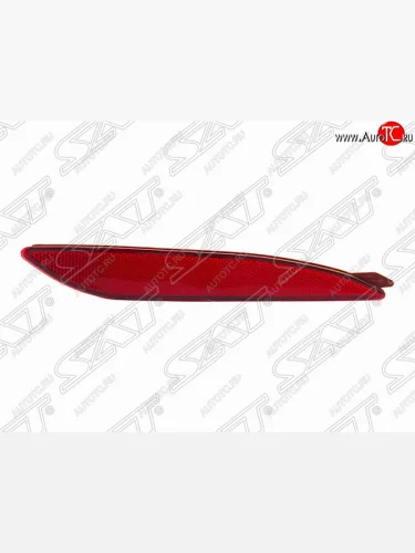 Правый катафот заднего бампера SAT Hyundai Elantra MD дорестайлинг (2010-2013)