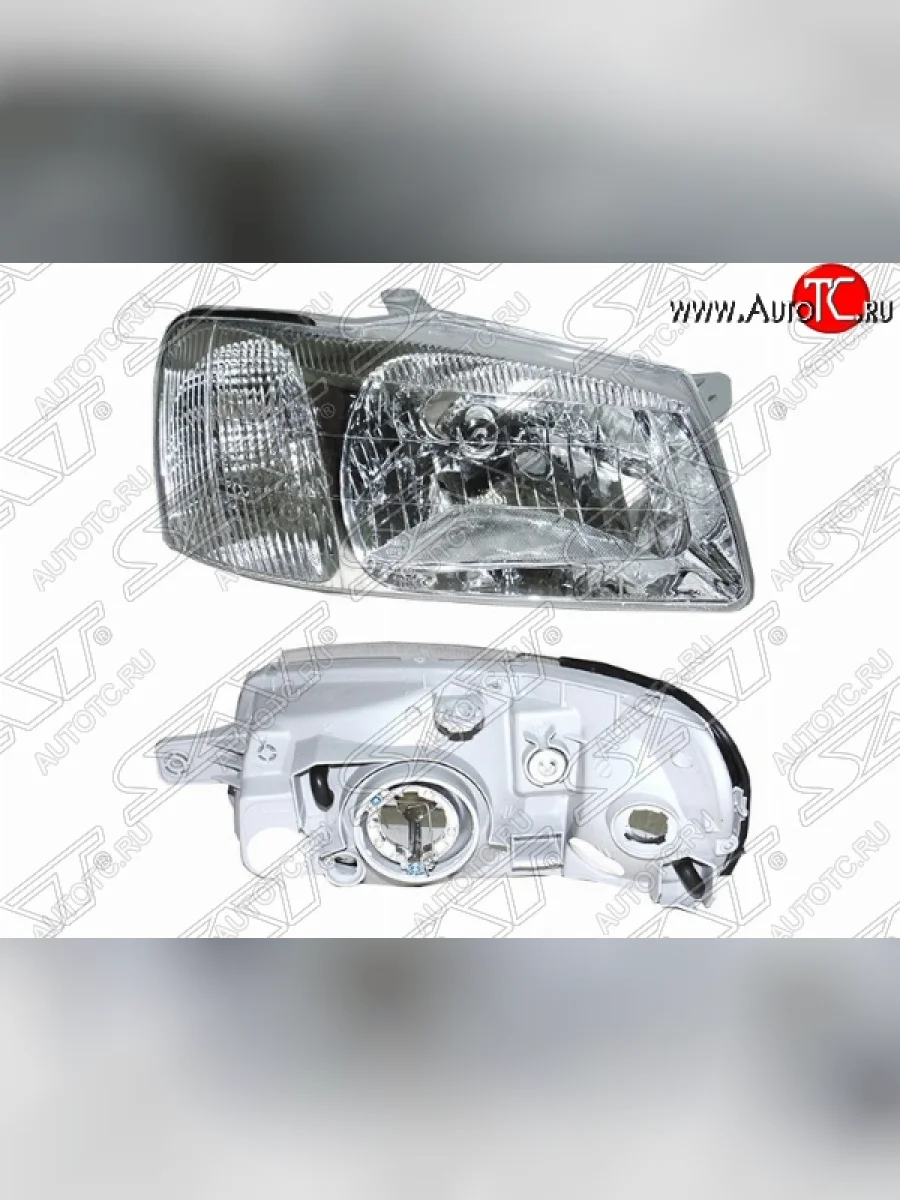 Правая передняя фара SAT Hyundai Accent 2 LC (1999-2012) седан дорестайлинг (ТагАЗ) с доставкой в г. Кемерово