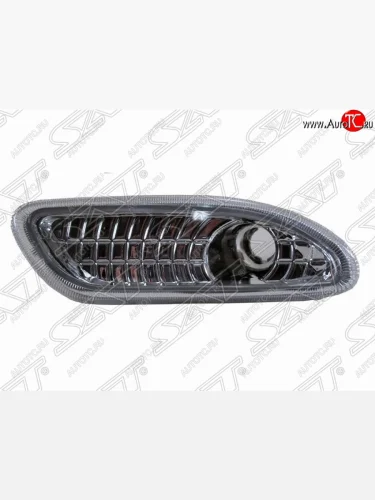 Правый указатель поворота в бампер SAT (хрусталь) Mercedes-Benz C-Class W203 дорестайлинг седан (2000-2004)