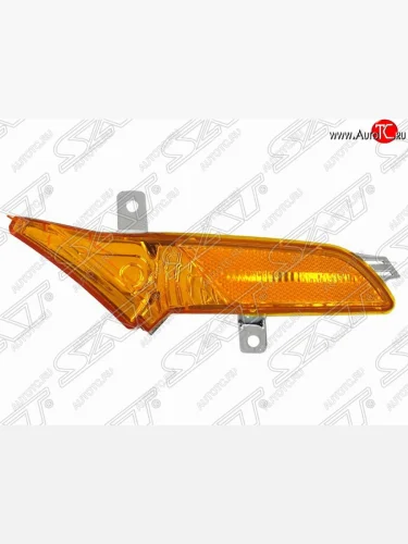 Правый указатель поворота в бампер SAT (жёлтый) Porsche Cayenne 957 (2007-2010)