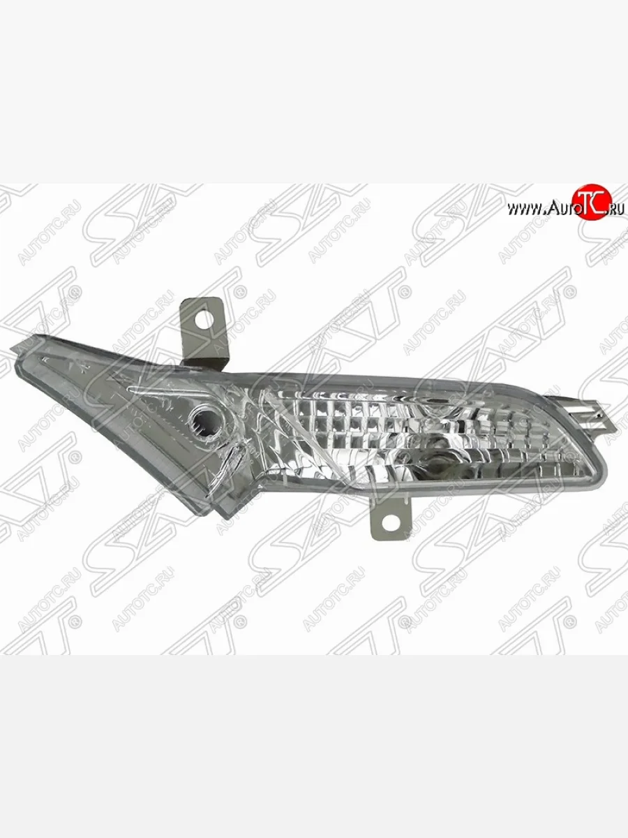 Правый указатель поворота в бампер SAT (белый) Porsche Cayenne 957 (2007-2010)  в Самаре Самарской области